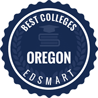 EdSmart Best Colleges in Oregon seal